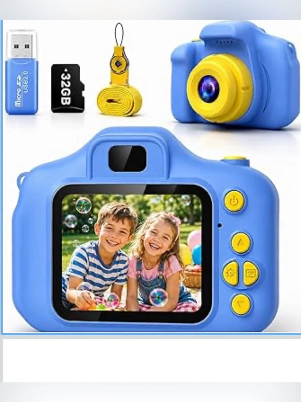 Kids Digital Camera with 32GB SD card